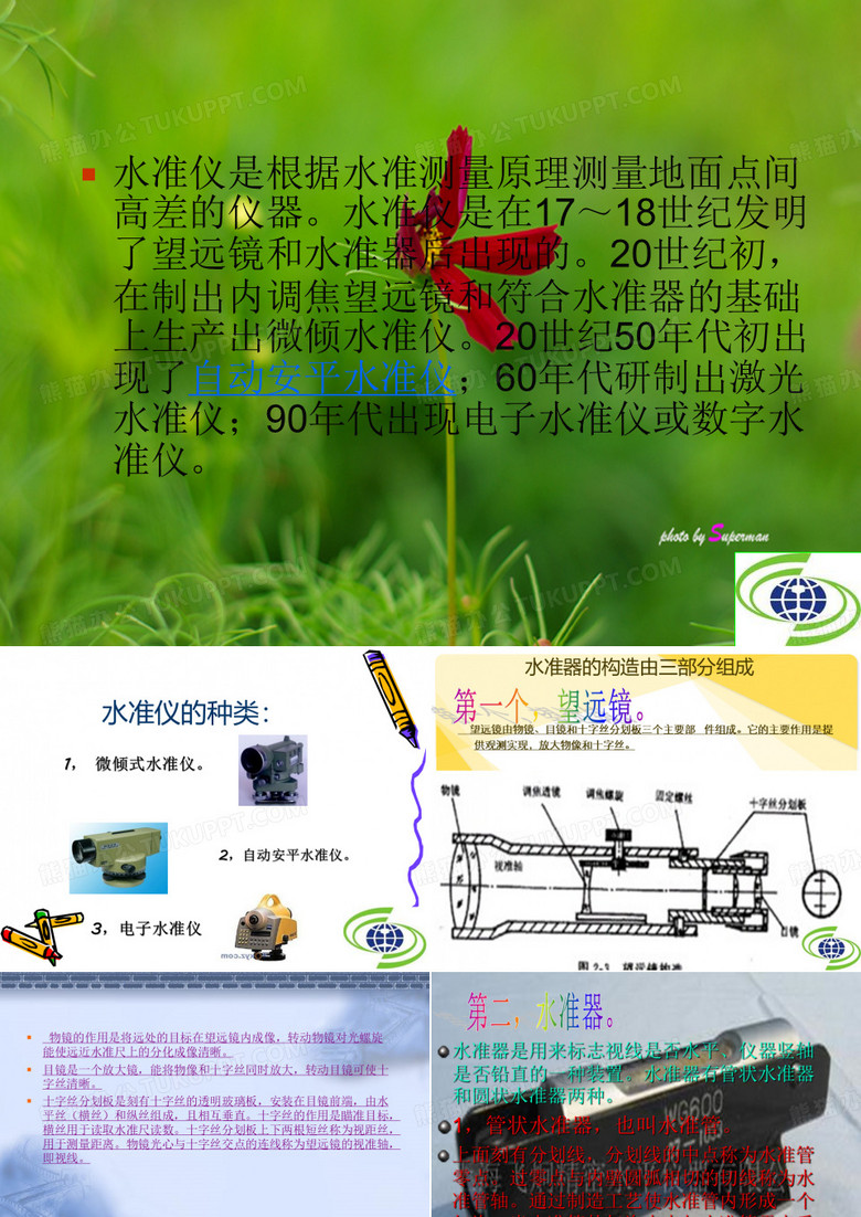 水准仪的组成与