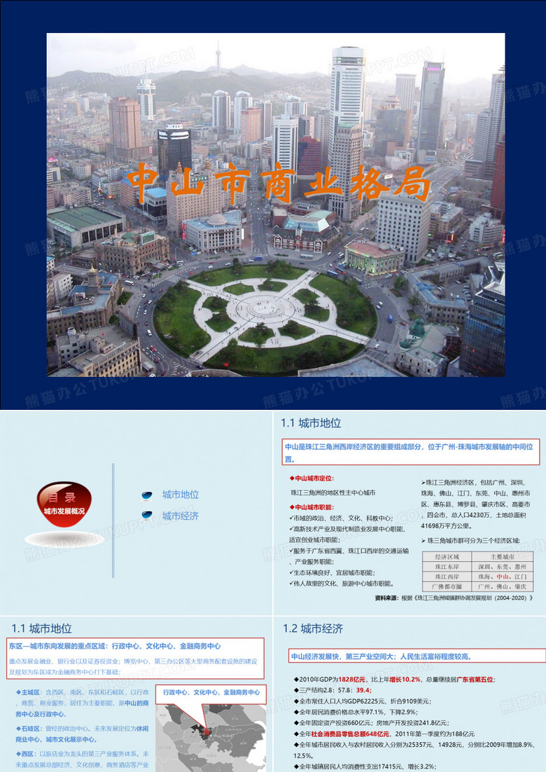 中山市商业格局分析
