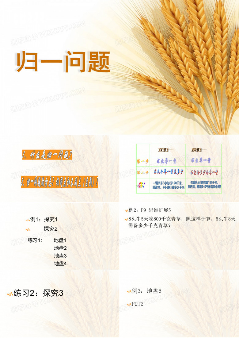 归一问题