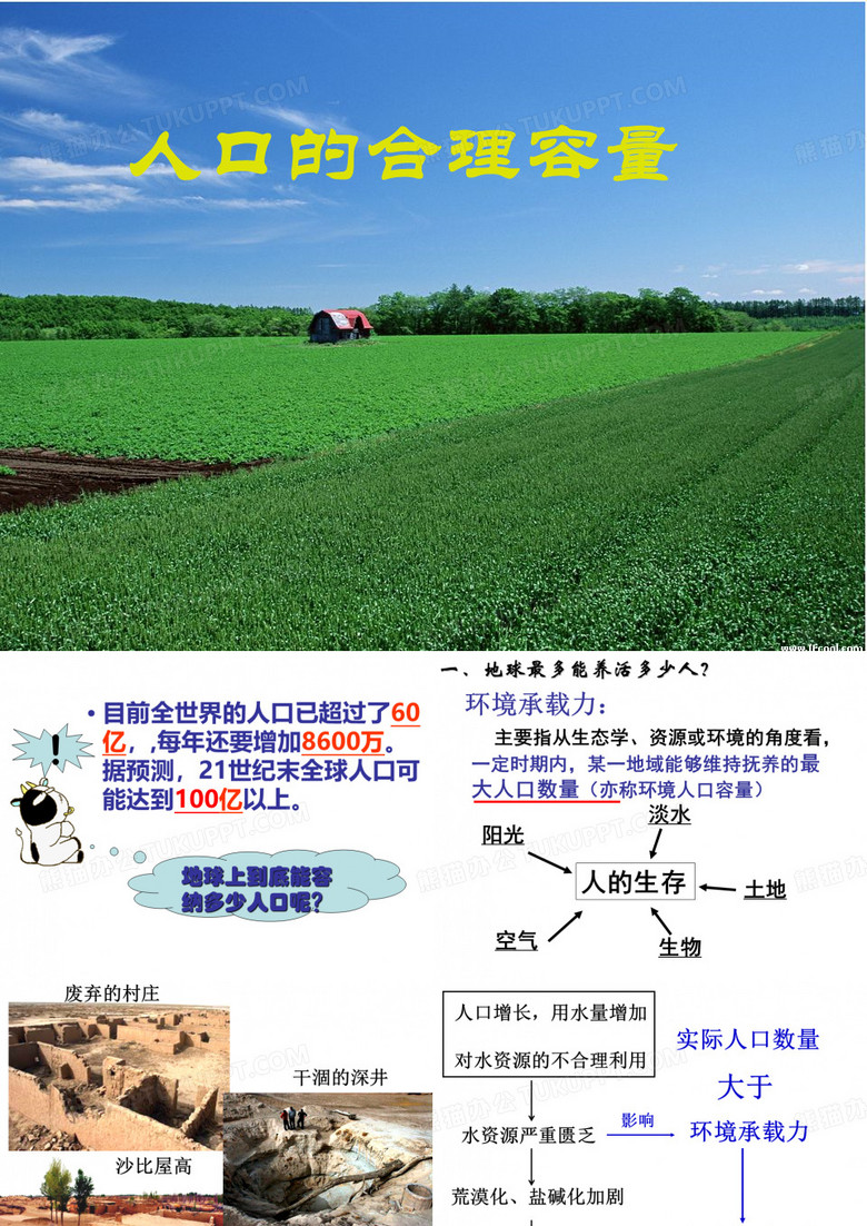 人口的合理容量