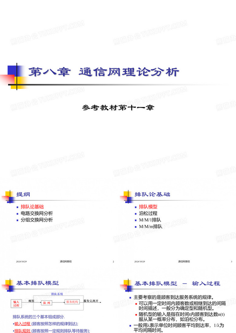 通信网技术基础 ch06通信网理论分析