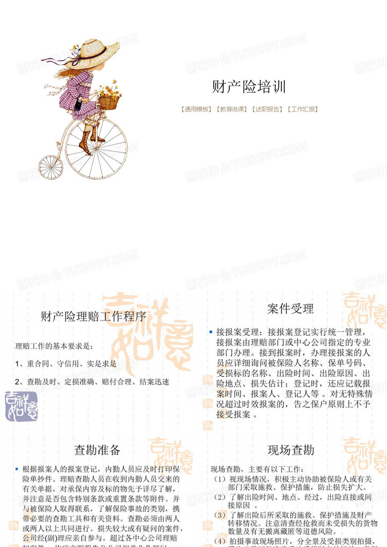 财产险培训