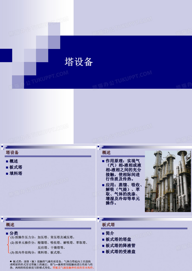 精馏塔设备