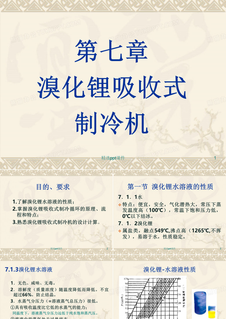 溴化锂吸收式制冷机