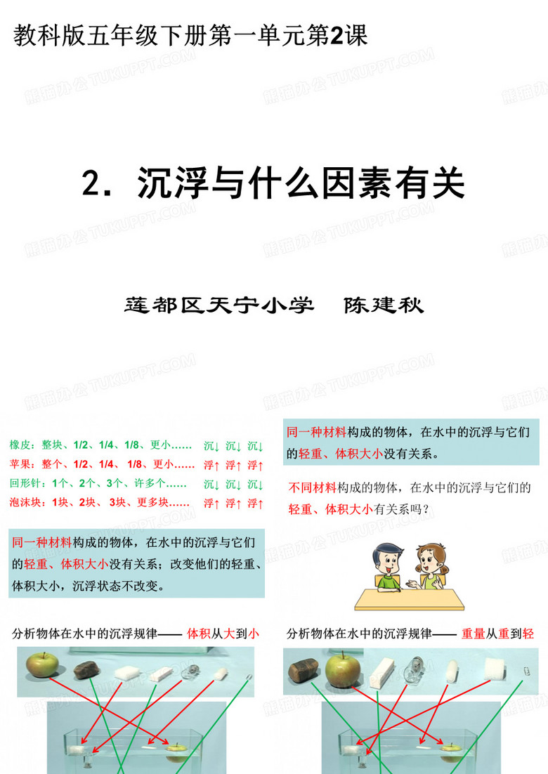 潜水艇沉浮