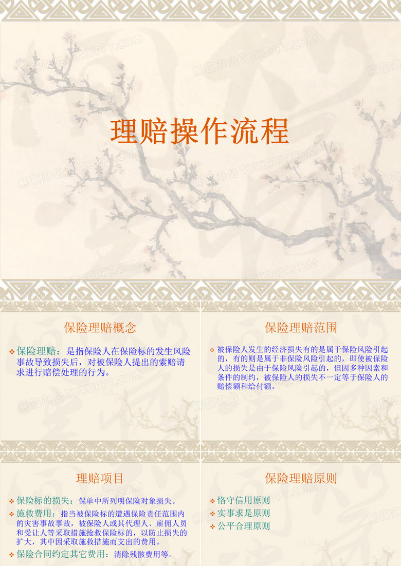 财产险理赔流程