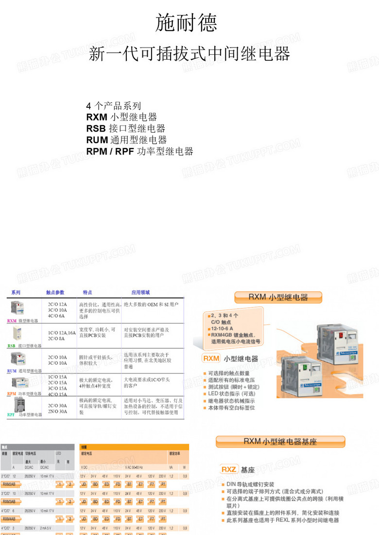 施耐德中继