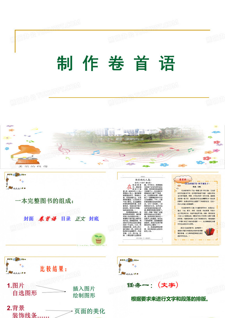 卷首语PPT