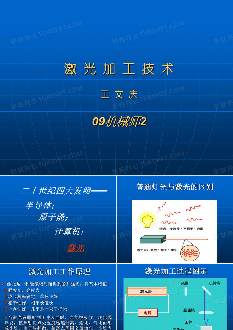 激光加工