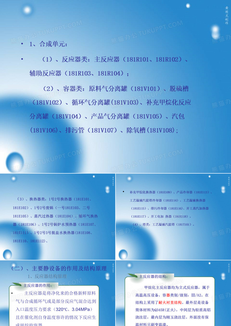 甲烷化设备结构