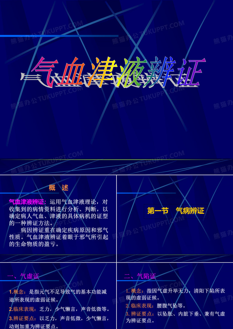 气血津液辩证