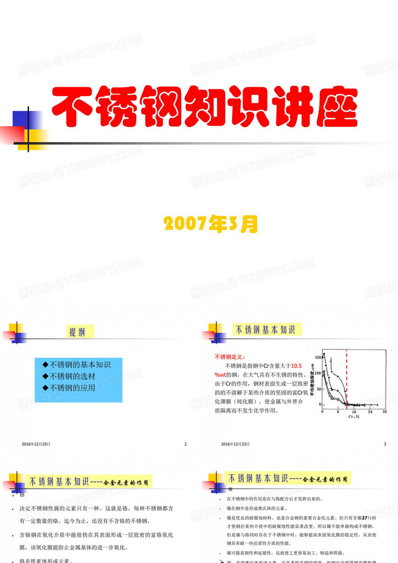 不锈钢讲座