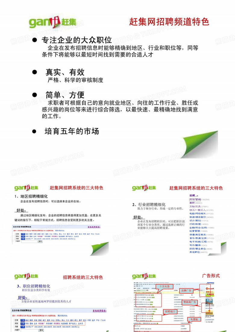 [学习]赶集网招聘产品简介