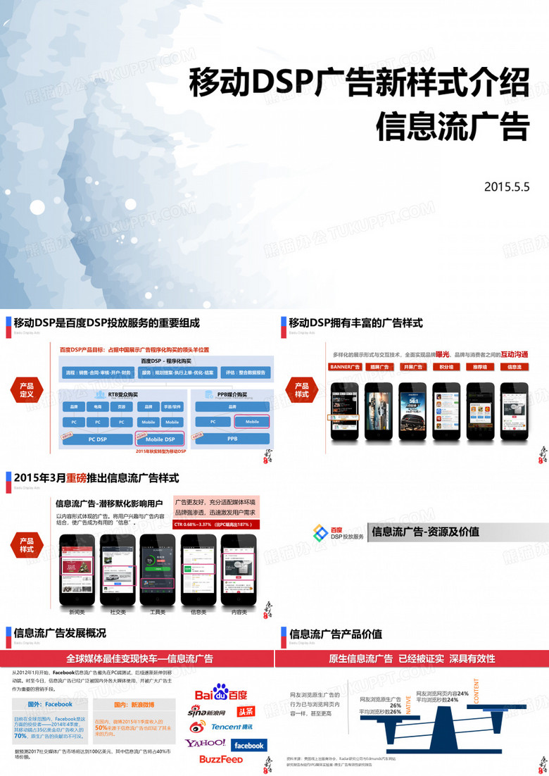 移动DSP广告样式介绍百度推广教程精品PPT课件