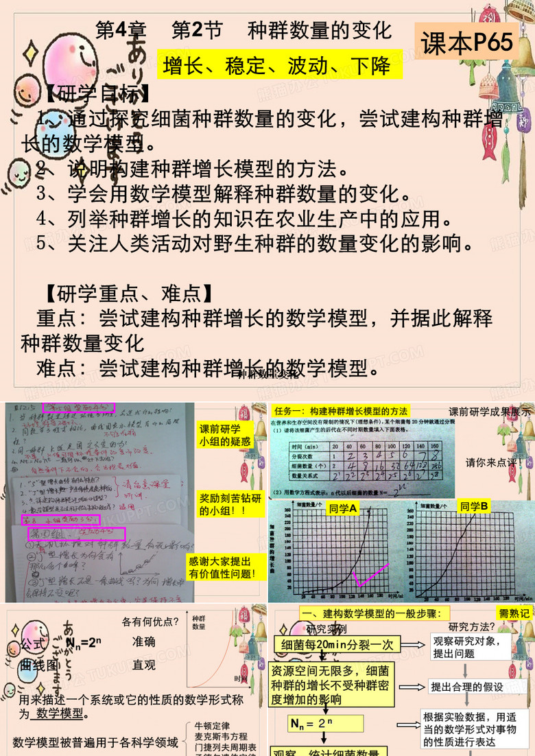 种群数量变化