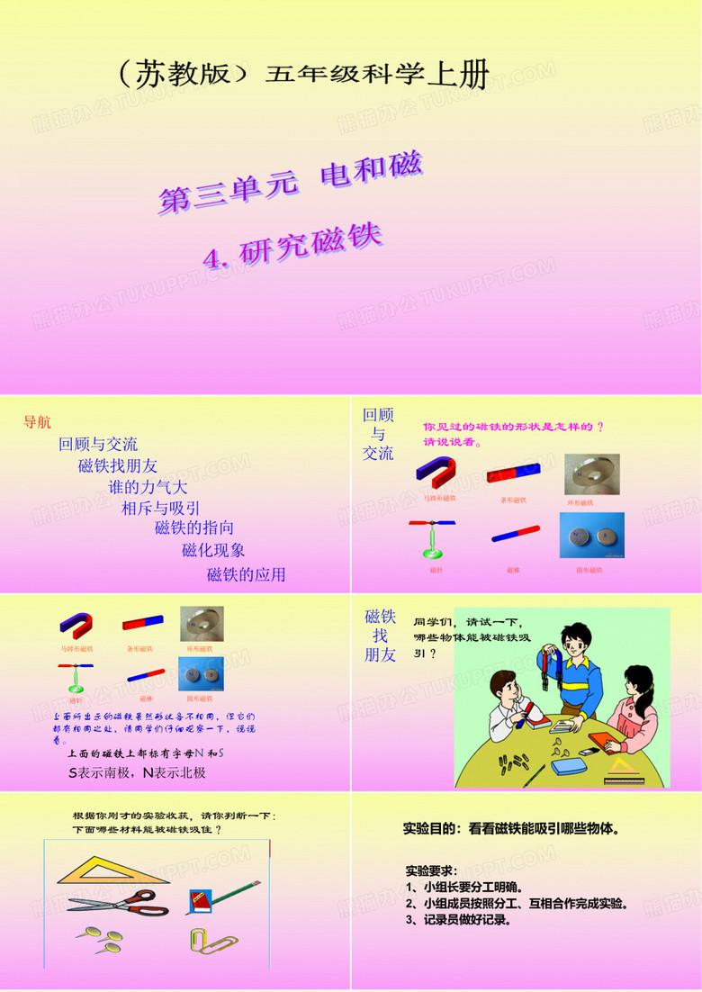 3.4 研究磁铁