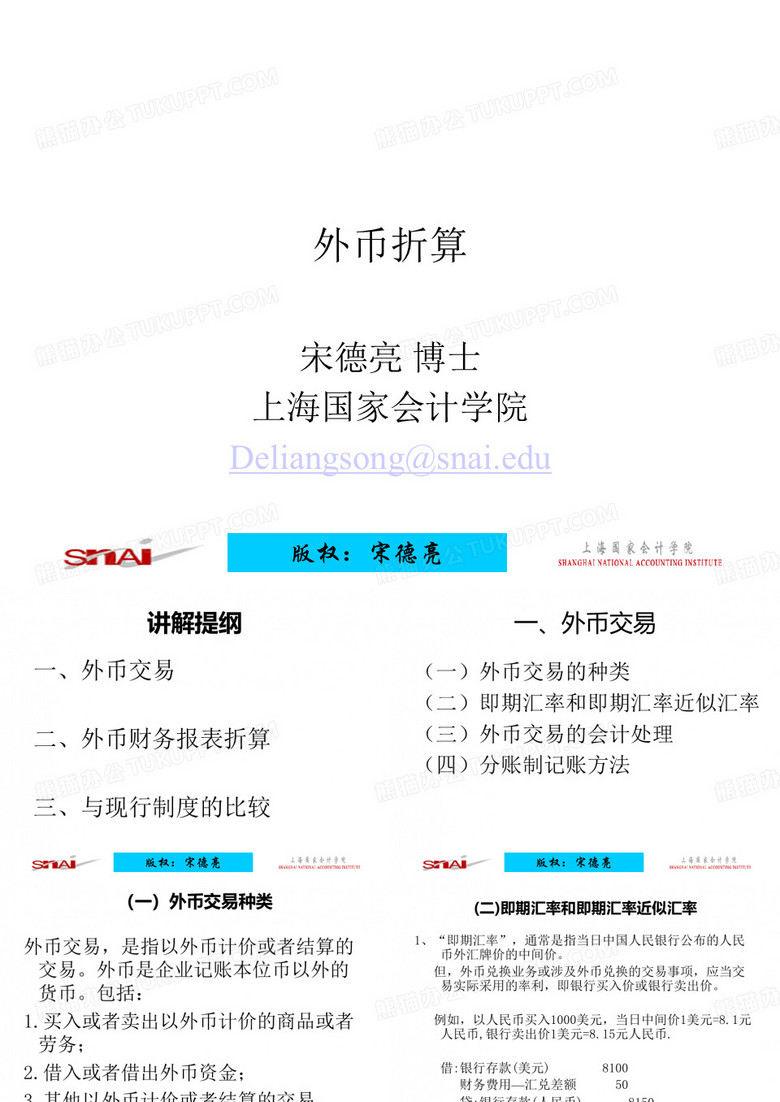19外币折算