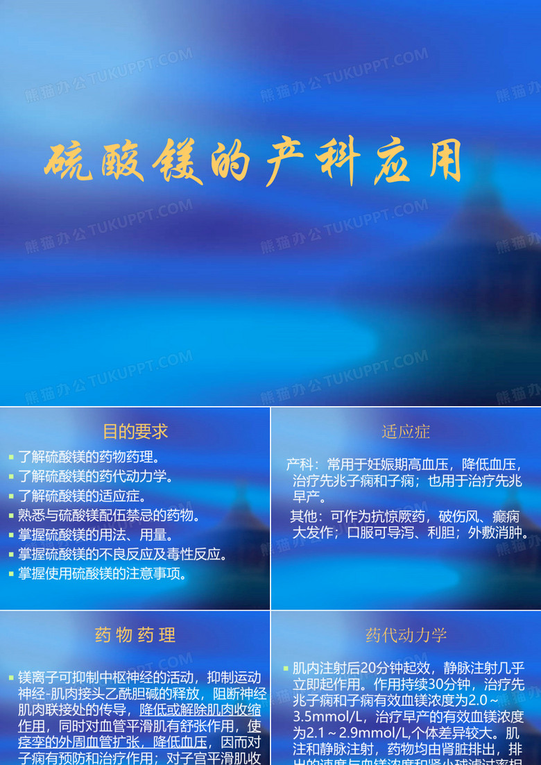 硫酸镁 PPT课件
