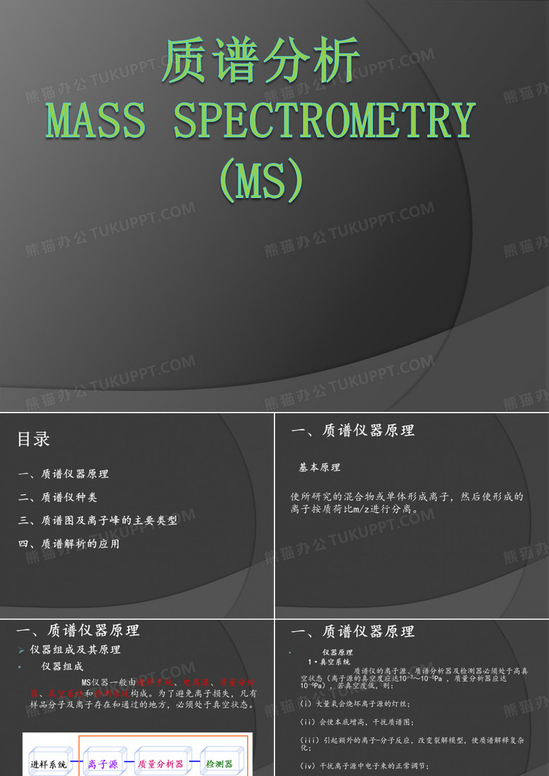 质谱分析-质谱怎么解析
