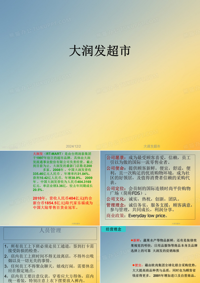 大润发超市