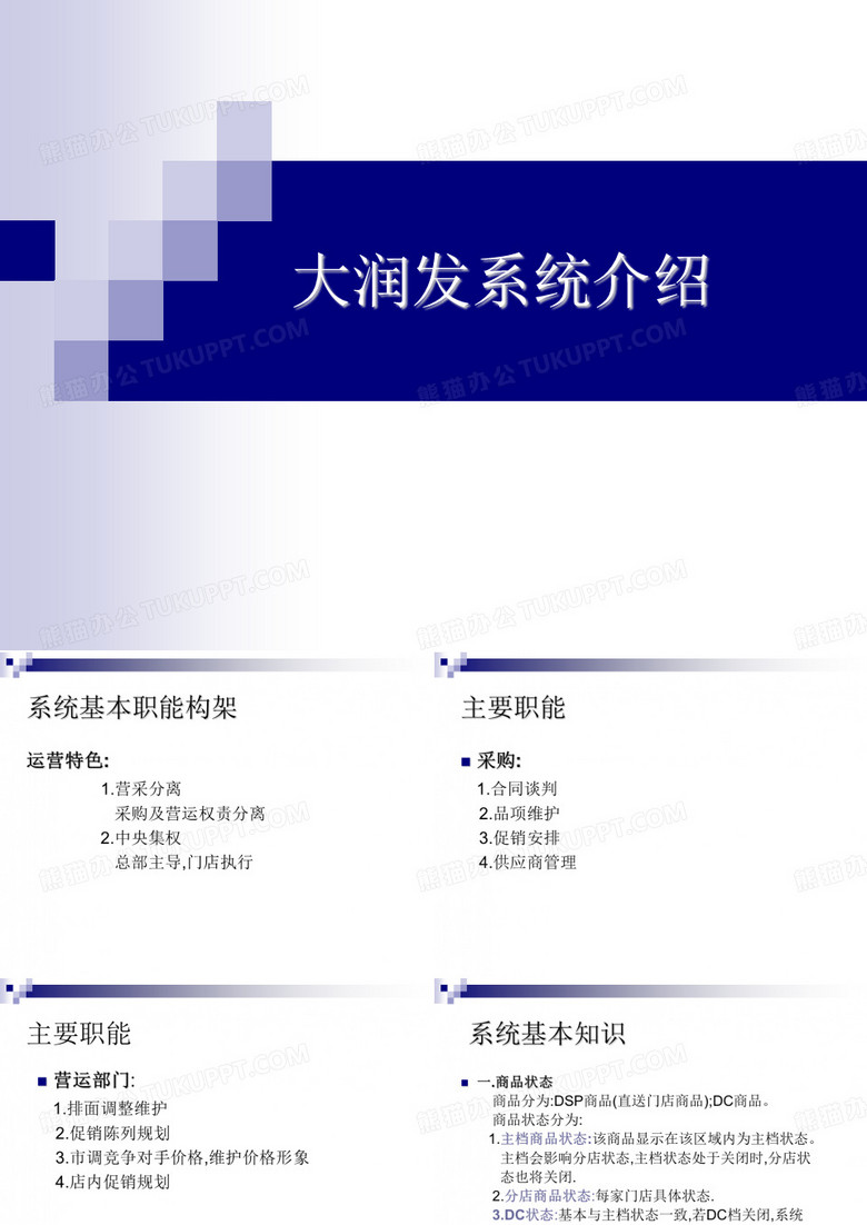 大润发系统培训