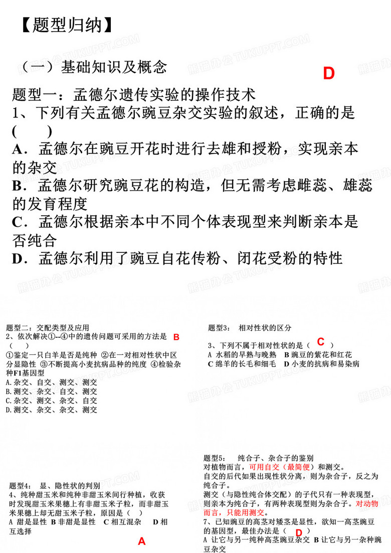 分离定律
