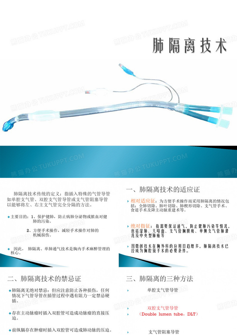 肺隔离技术