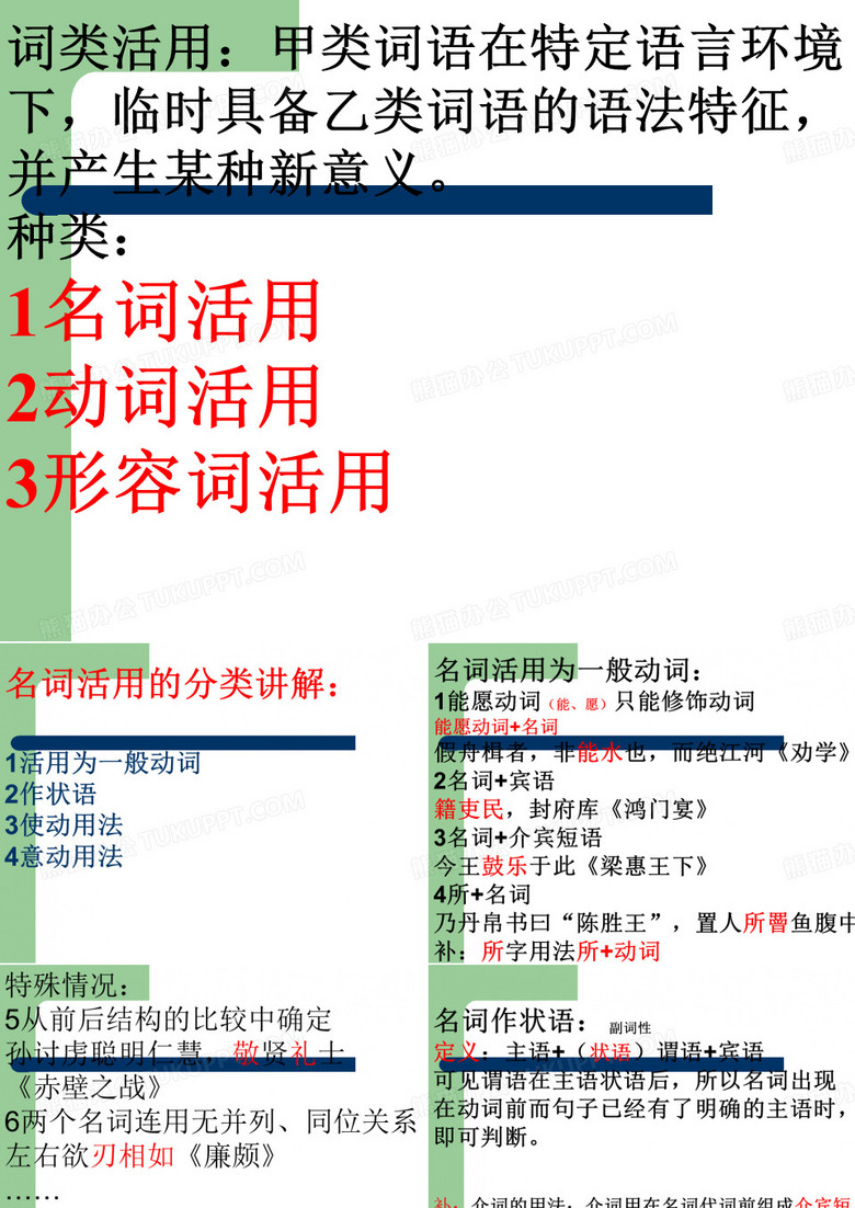 词类活用