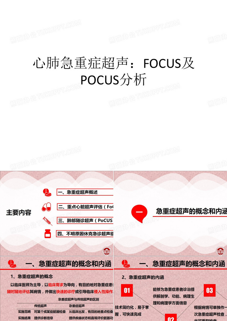 心肺急重症超声：FOCUS及POCUS分析