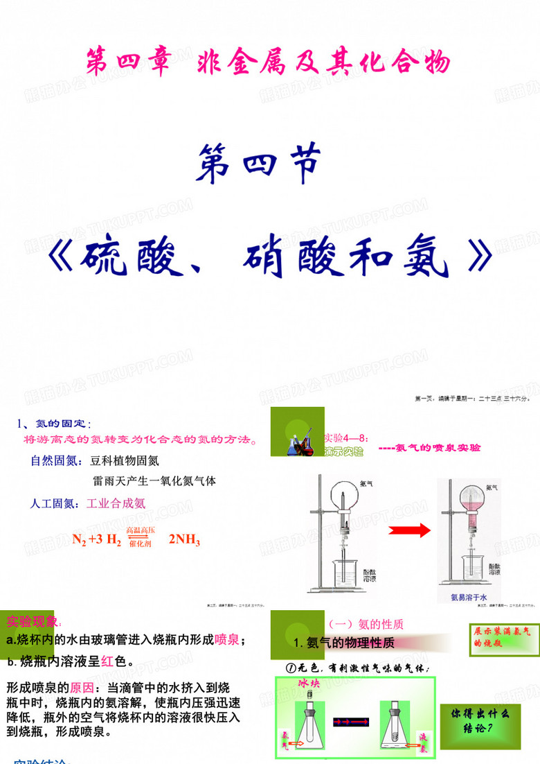氨硝酸硫酸-课件上课用