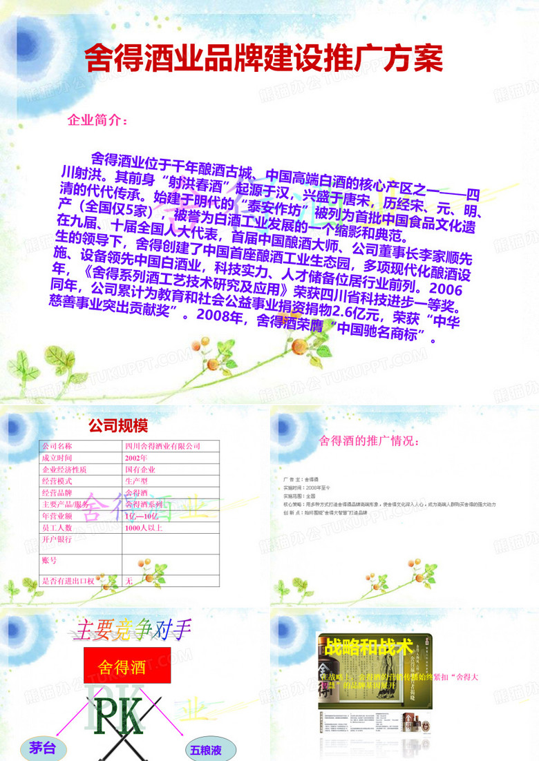舍得酒业ppt