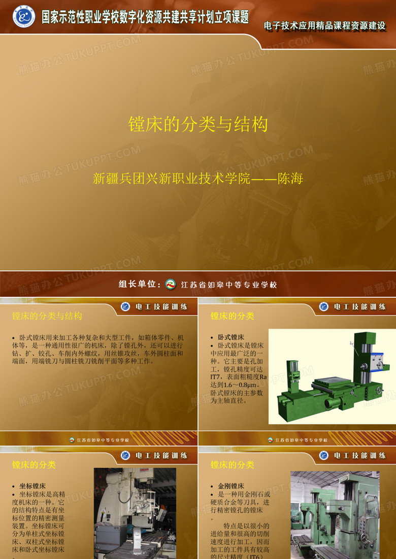镗床的分类卧式镗床