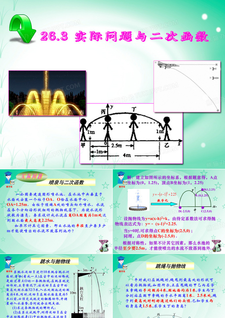 二次函数与实际问题
