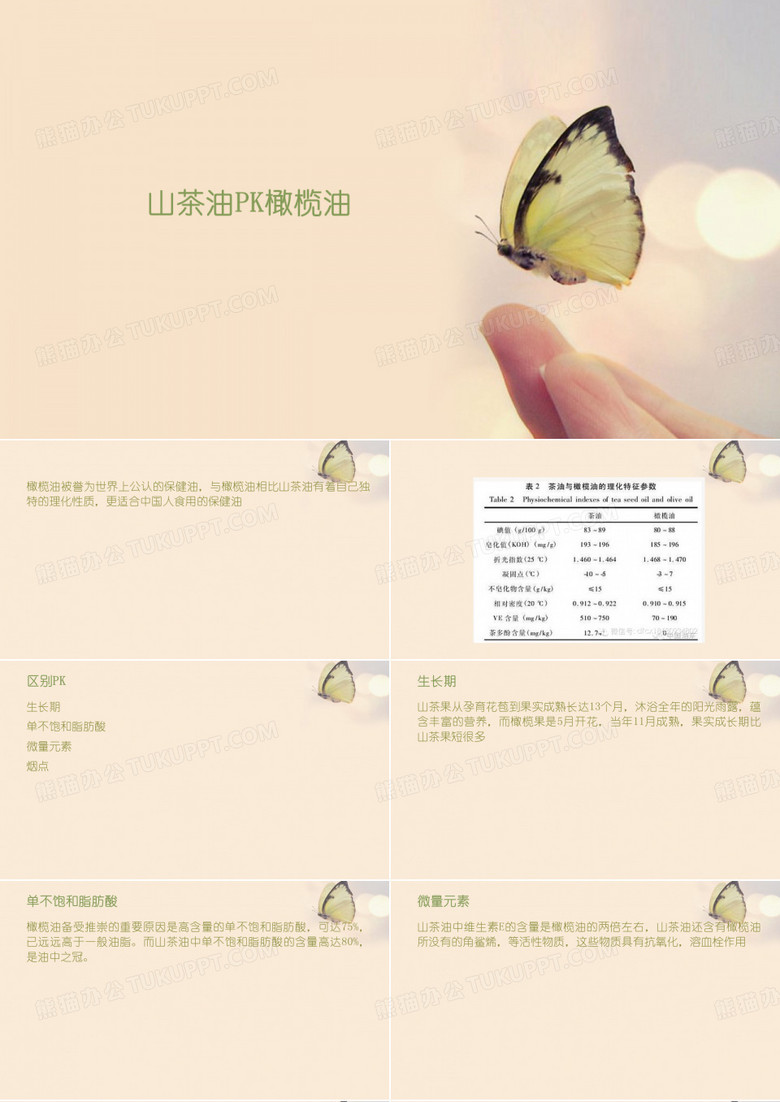山茶油PK橄榄油