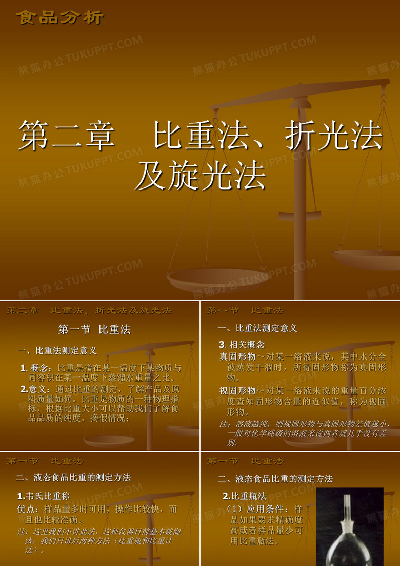 比重法
