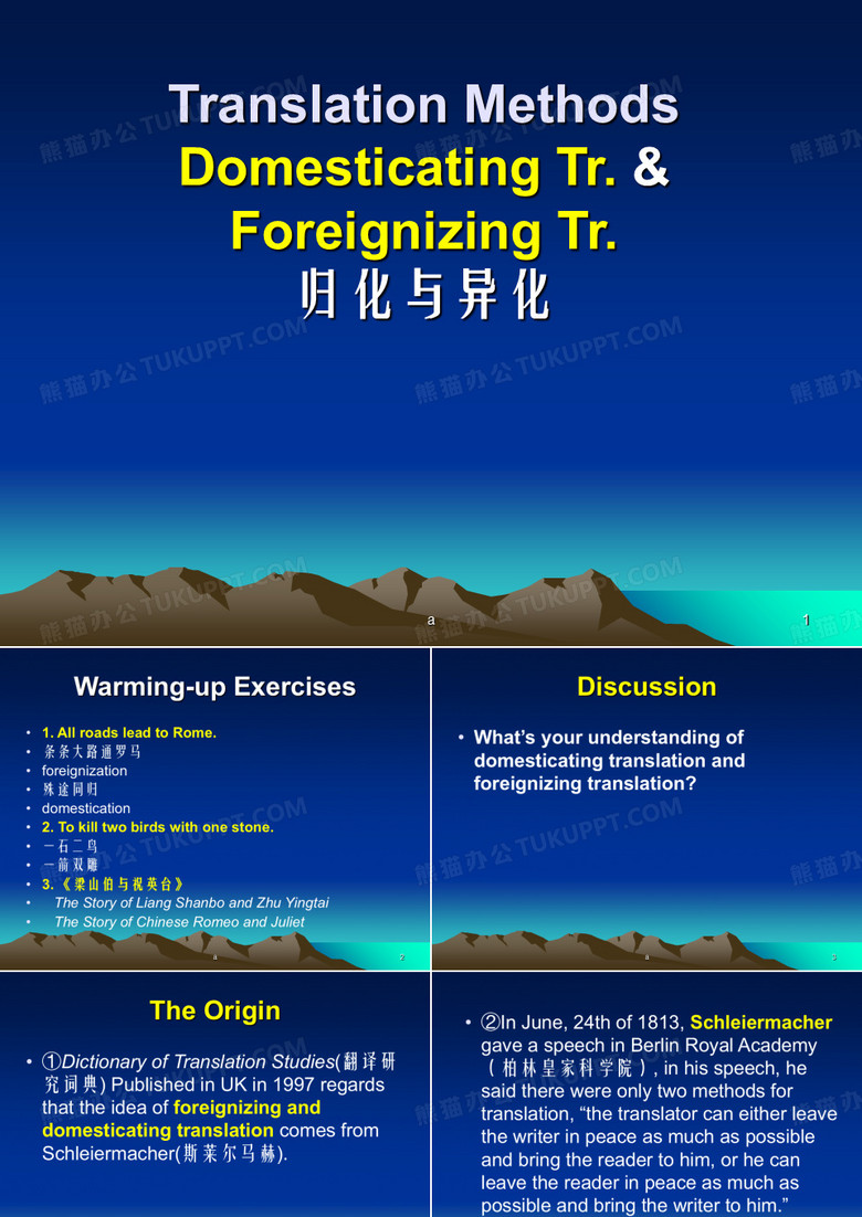 《归化与异化》PPT课件
