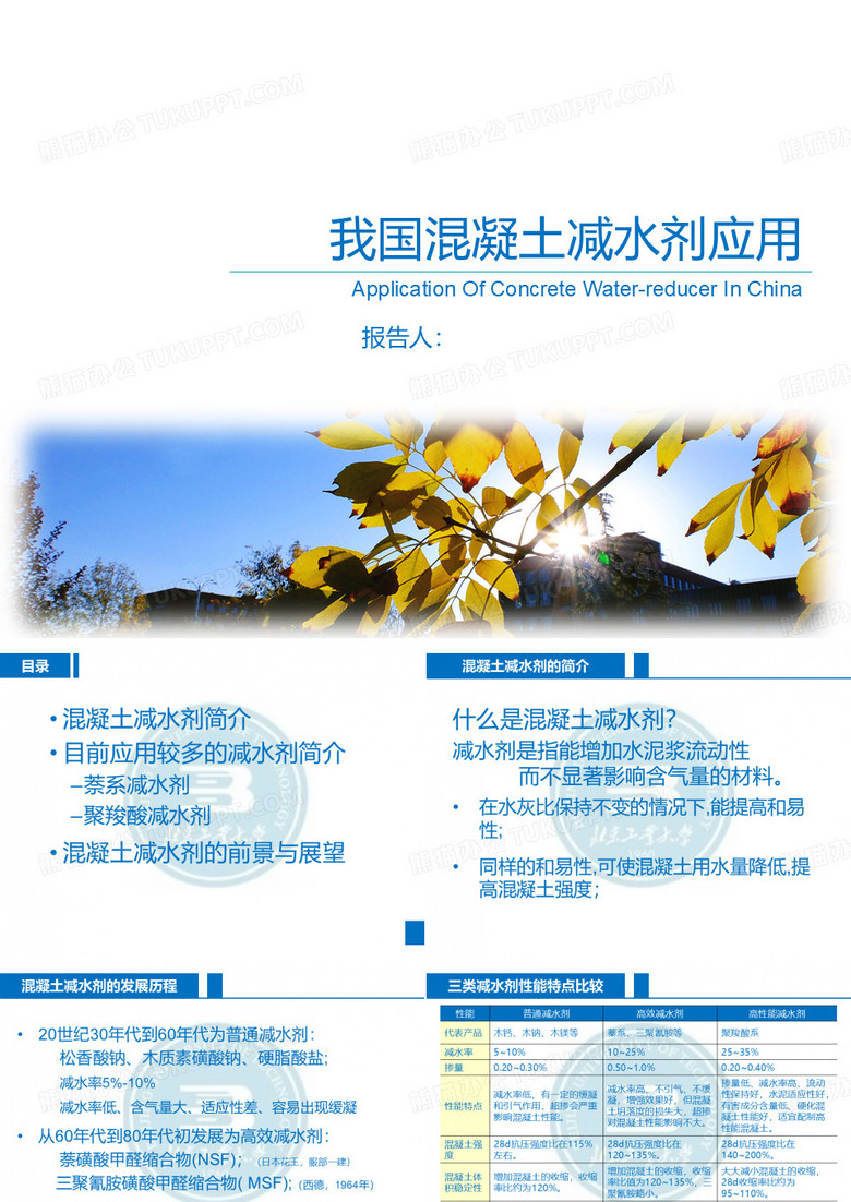 关于减水剂的综述