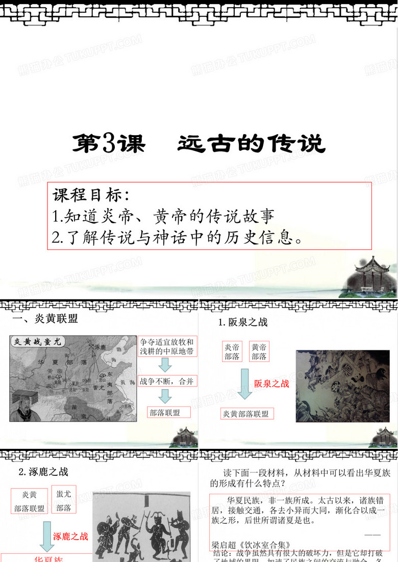 远古的传说