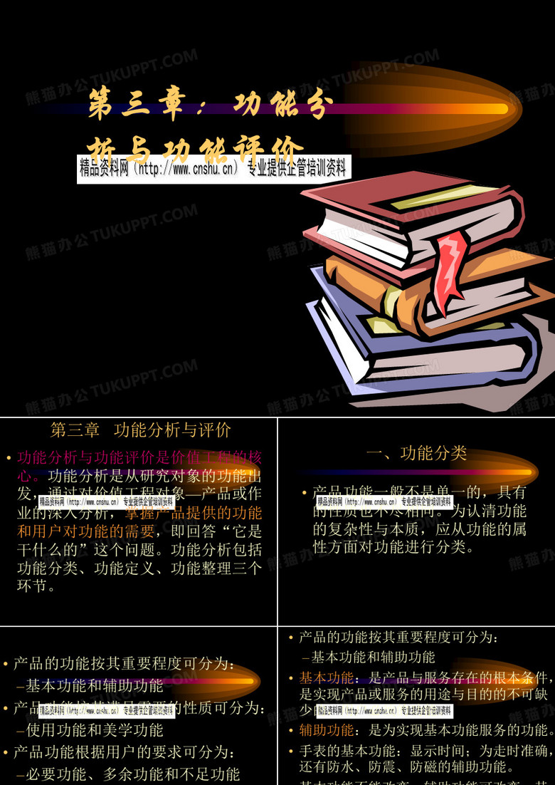 功能分析与功能评价研讨
