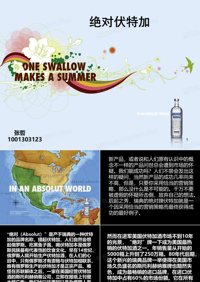 绝对伏特加ppt课件