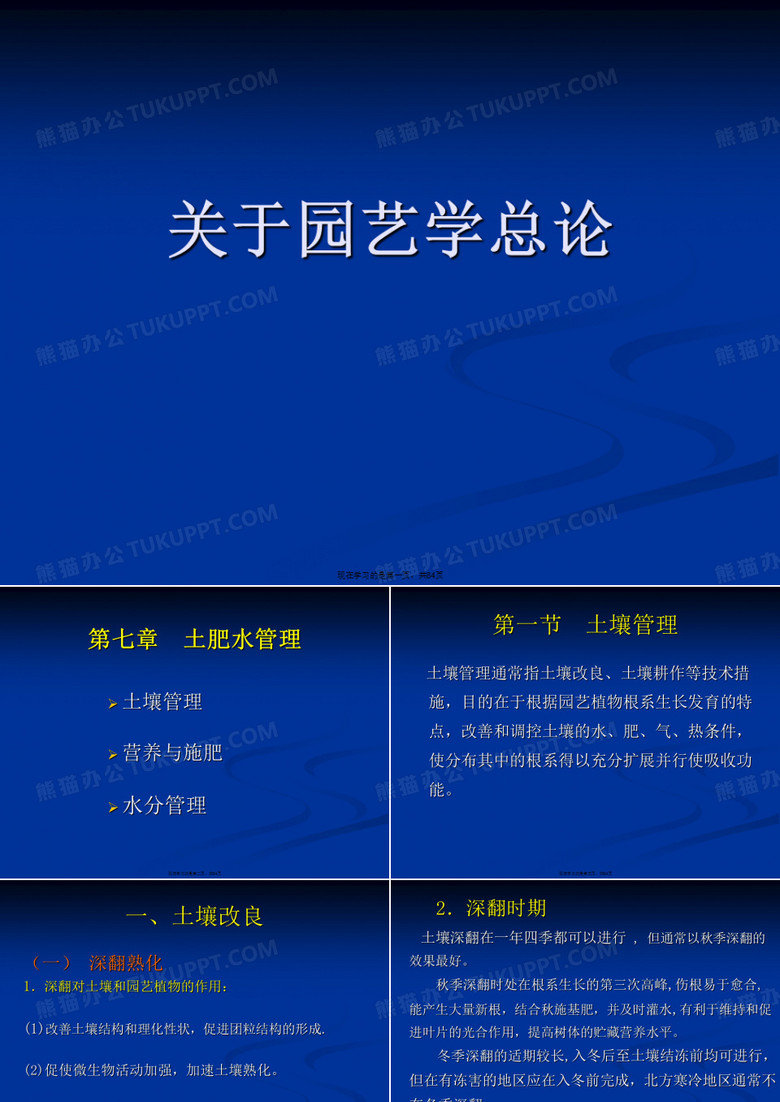 园艺学总论课件