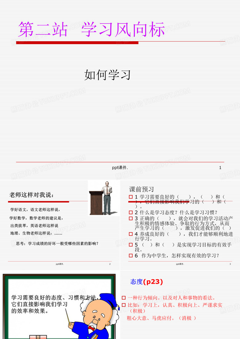 学习风向标ppt课件