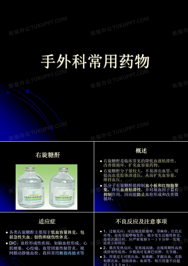 手外科的常用药物