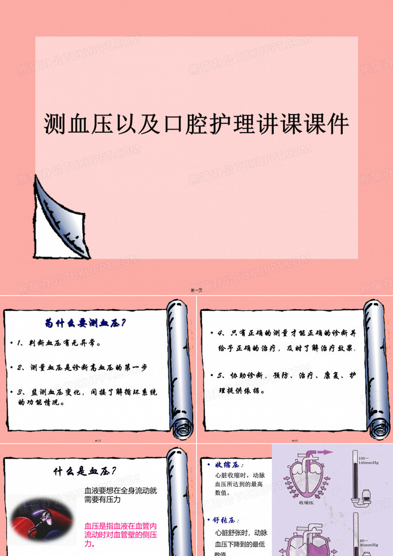 测血压以及口腔护理讲课