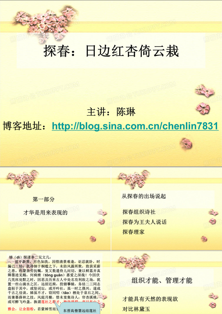 红楼梦——探春
