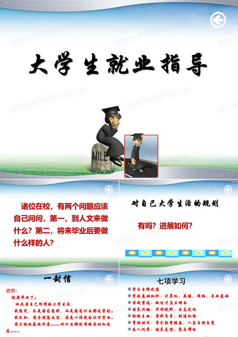 大学生就业指导第一课