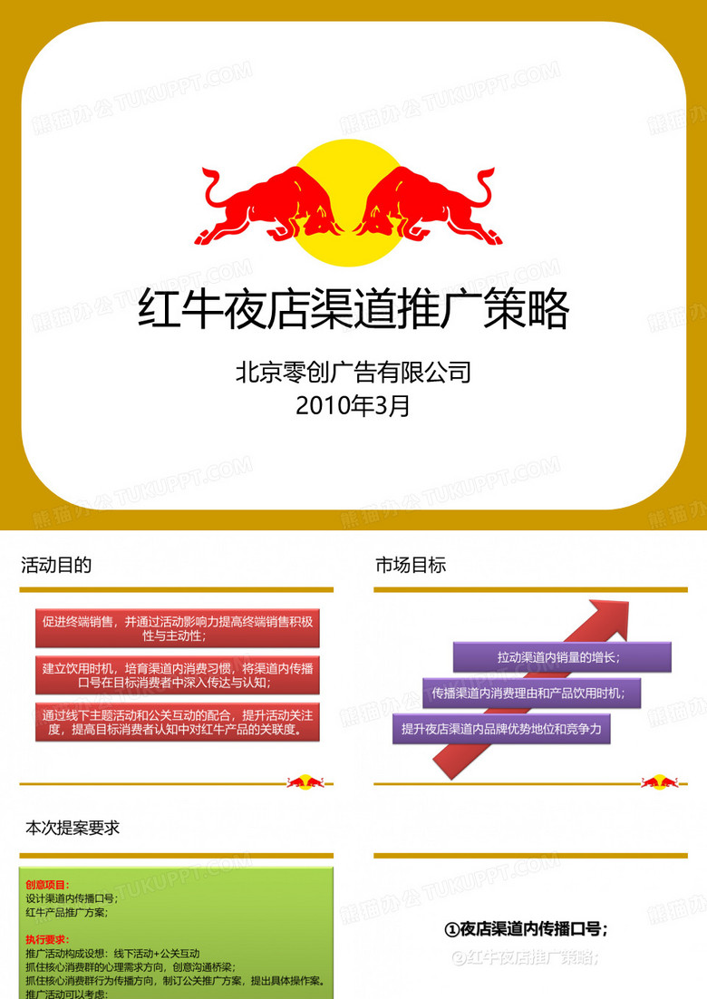 红牛夜店渠道推广策略PPT课件