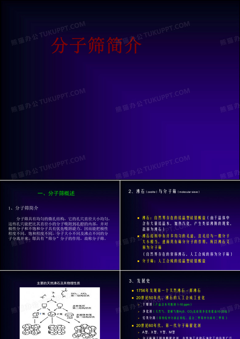 分子筛简介