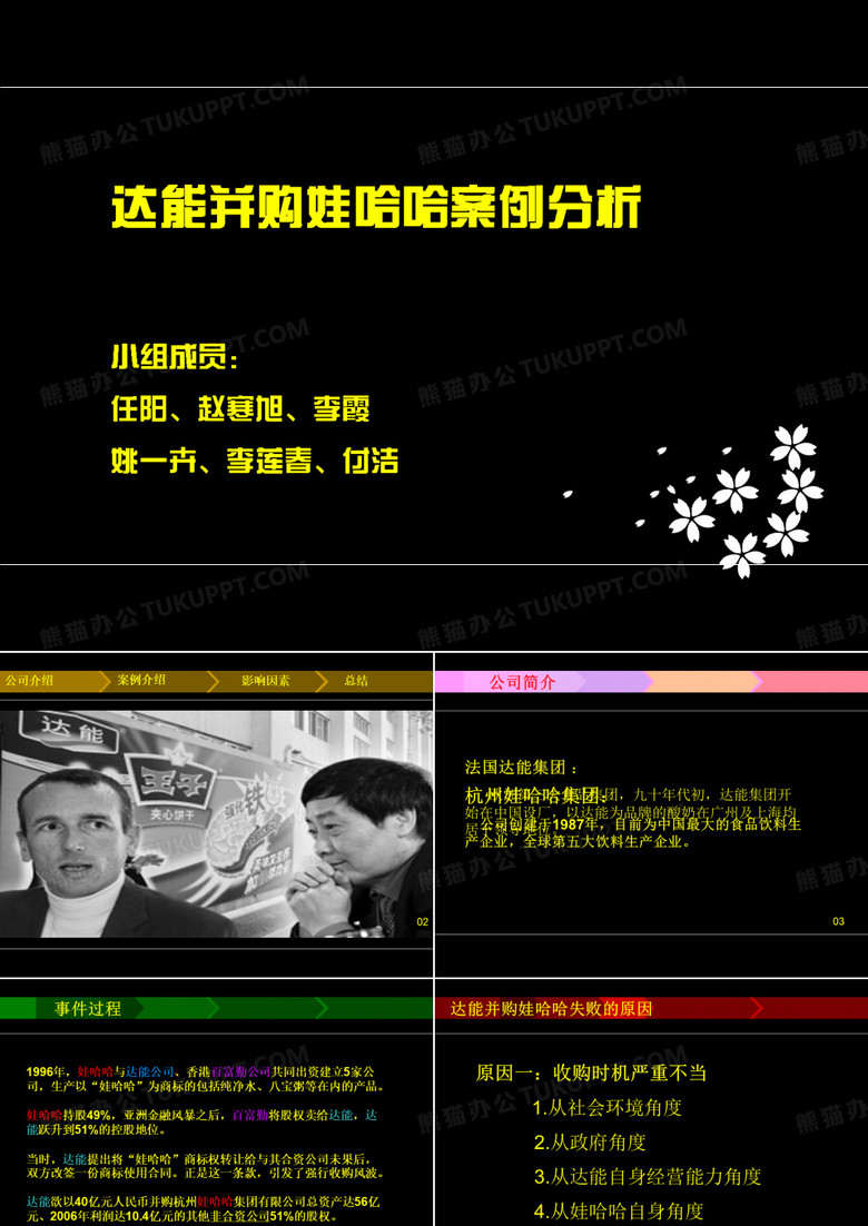 达能并购娃哈哈案例分析