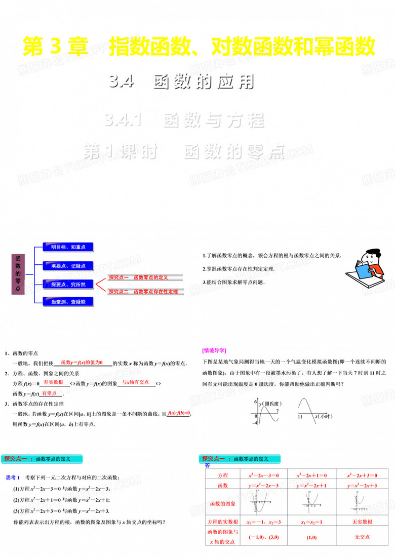函数的零点